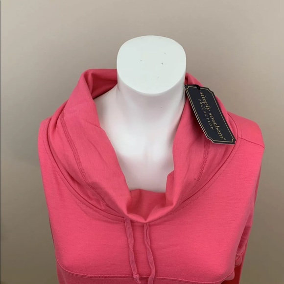 Simply Southern Sweatshirt Cowl Neck Pullover 🍁 - Picture 2 of 8